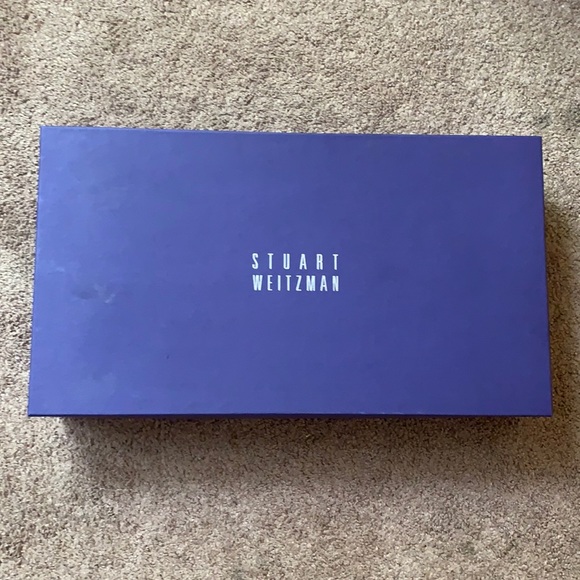 Stuart Weitzman Equine Nero Soft Croco 7 Womens - Picture 3 of 8